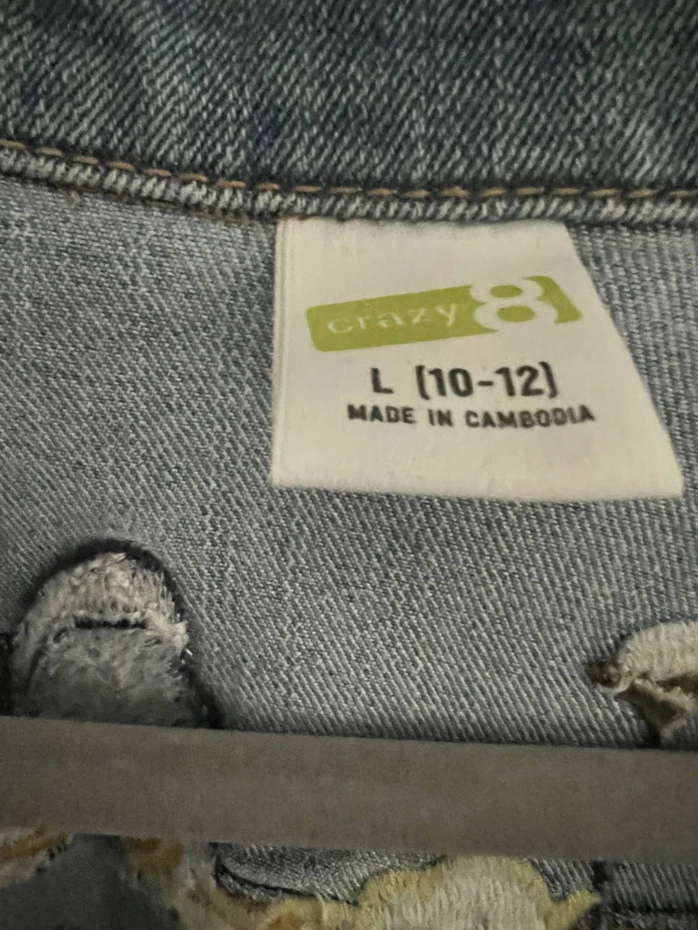 Crazy 8 Light Blue Denim Jacket